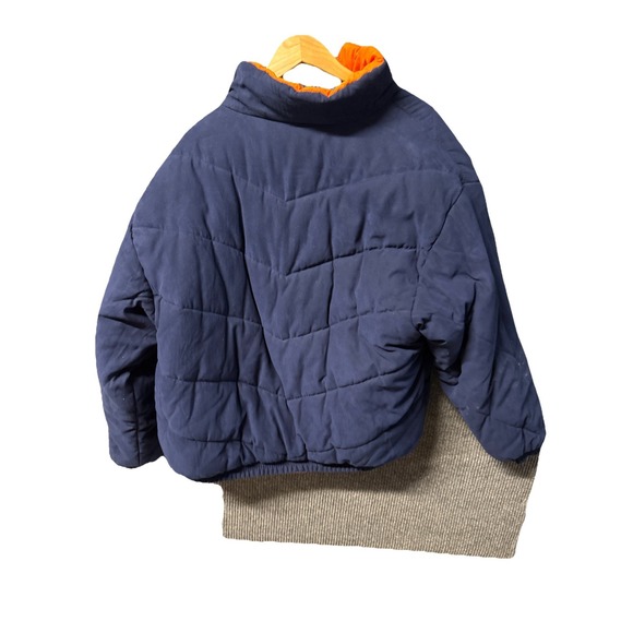 Auburn University Men's XL Reversible Mid Weight Jacket Nylon Fleece Logo EUC - Picture 9 of 9